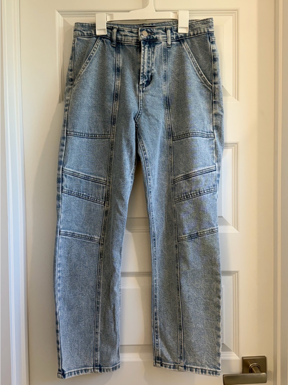 Sincerely Jules Straight Leg Cargo Jeans